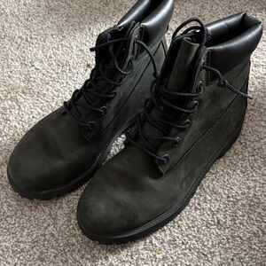 Timberland Black Boots